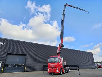 FH 540 8x4 / HMF 85 t/m CRANE + JIB + WINCH / KRAN